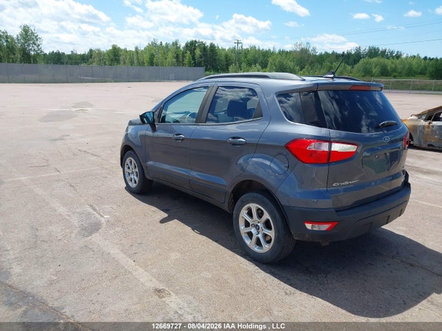 12669727 :رقم المزاد ، MAJ6P1UL1JC237179 vin ، 2018 Ford Ecosport Se مزاد بيع