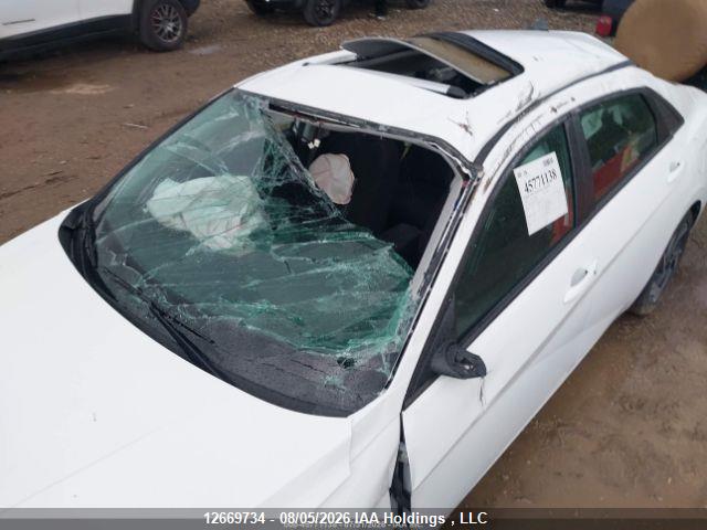 12669734 :رقم المزاد ، KMHLM4DGXSU990694 vin ، 2025 Hyundai Elantra Sel Sport مزاد بيع