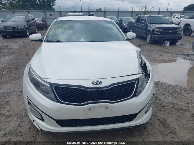 12669739 :رقم المزاد ، KNAGN4A7XF5624514 vin ، 2015 Kia Optima Ex مزاد بيع