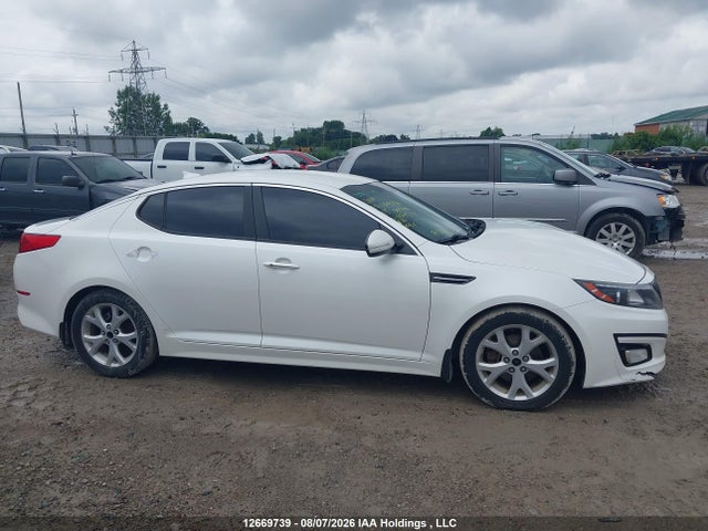 12669739 :رقم المزاد ، KNAGN4A7XF5624514 vin ، 2015 Kia Optima Ex مزاد بيع