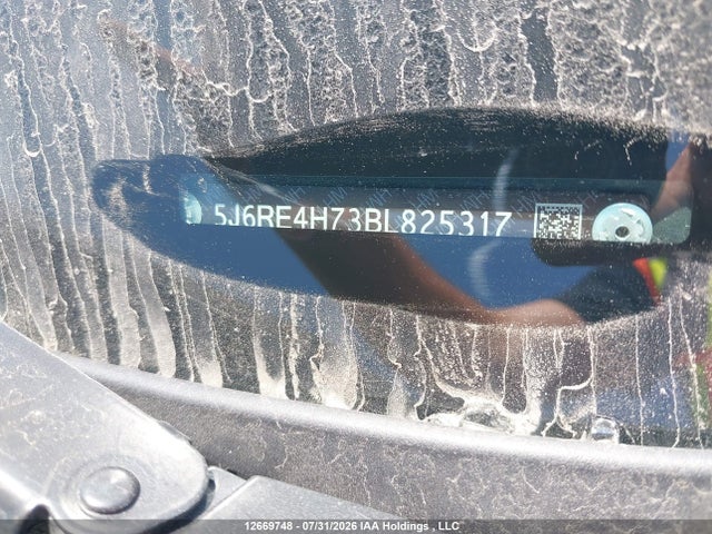 2011 Honda Cr-v Exl მანქანა იყიდება აუქციონზე, vin: 5J6RE4H73BL825317, აუქციონის ნომერი: 12669748