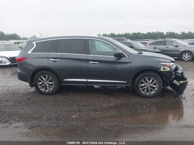 2013 Infiniti Jx35 მანქანა იყიდება აუქციონზე, vin: 5N1AL0MM8DC344023, აუქციონის ნომერი: 12669749