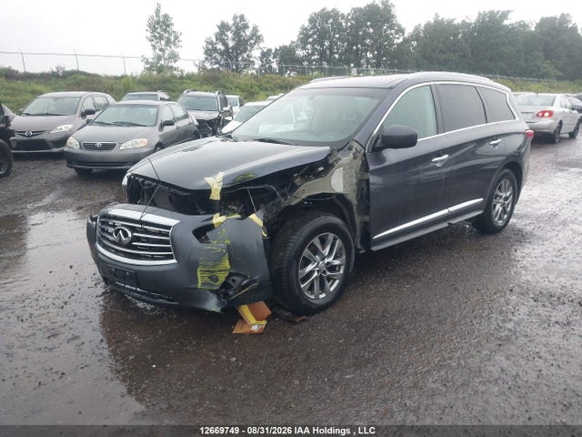 2013 Infiniti Jx35 მანქანა იყიდება აუქციონზე, vin: 5N1AL0MM8DC344023, აუქციონის ნომერი: 12669749
