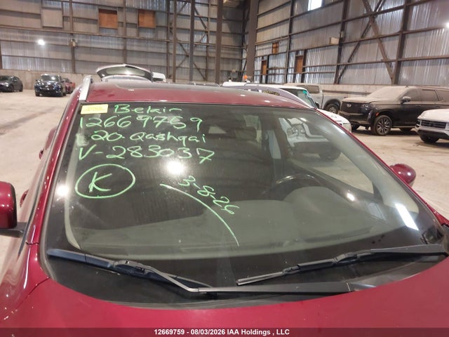 12669759 :رقم المزاد ، JN1BJ1CV0LW283037 vin ، 2020 Nissan Qashqai مزاد بيع
