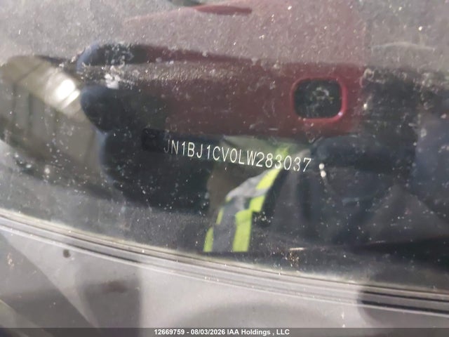 12669759 :رقم المزاد ، JN1BJ1CV0LW283037 vin ، 2020 Nissan Qashqai مزاد بيع