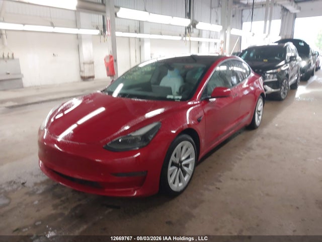 Tesla Model 3 Standard Range/standard Range Plus 2021 5YJ3E1EA3MF085042 Image 2