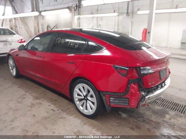 Tesla Model 3 Standard Range/standard Range Plus 2021 5YJ3E1EA3MF085042 Image 3