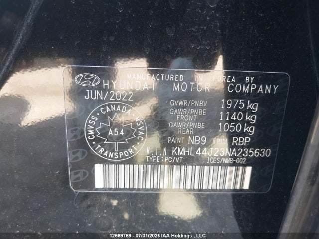 KMHL44J23NA235630 Hyundai Sonata Sport