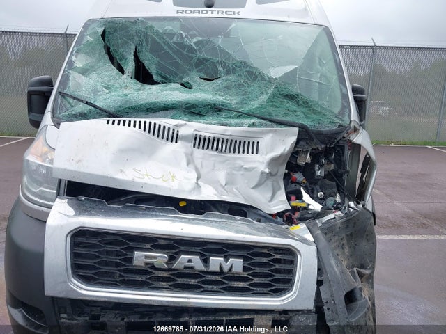 12669785 :رقم المزاد ، 3C6MRVHG9NE106717 vin ، 2022 Ram Promaster 3500 High Roof 159 In. Wb مزاد بيع