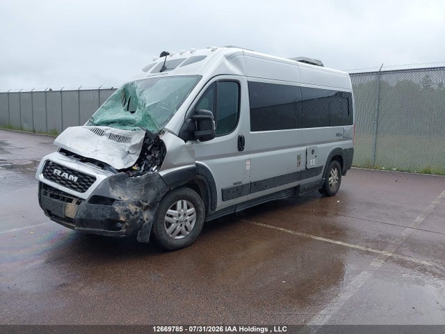 12669785 :رقم المزاد ، 3C6MRVHG9NE106717 vin ، 2022 Ram Promaster 3500 High Roof 159 In. Wb مزاد بيع