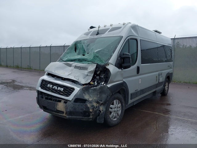 12669785 :رقم المزاد ، 3C6MRVHG9NE106717 vin ، 2022 Ram Promaster 3500 High Roof 159 In. Wb مزاد بيع