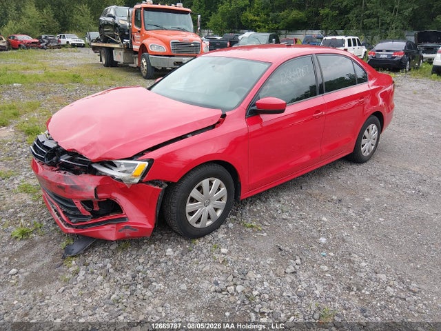 2017 Volkswagen Jetta S მანქანა იყიდება აუქციონზე, vin: 3VW167AJ2HM203402, აუქციონის ნომერი: 12669787