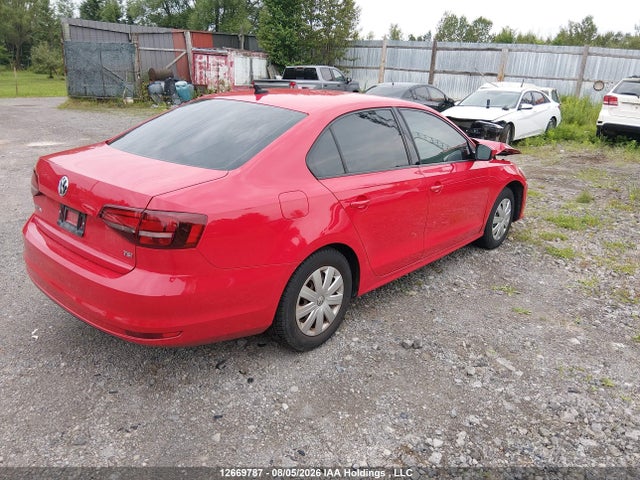 2017 Volkswagen Jetta S მანქანა იყიდება აუქციონზე, vin: 3VW167AJ2HM203402, აუქციონის ნომერი: 12669787
