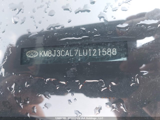 KM8J3CAL7LU121588 Hyundai Tucson Limited/sel/sport/ultimate/value