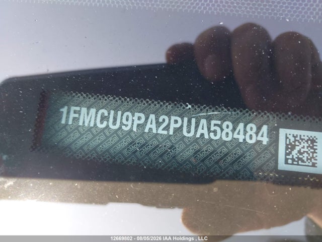 2023 Ford Escape St-line Elite მანქანა იყიდება აუქციონზე, vin: 1FMCU9PA2PUA58484, აუქციონის ნომერი: 12669802