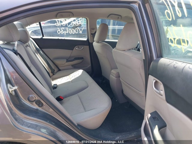 Honda Civic 2015 2HGFB2F42FH000436 Image 8