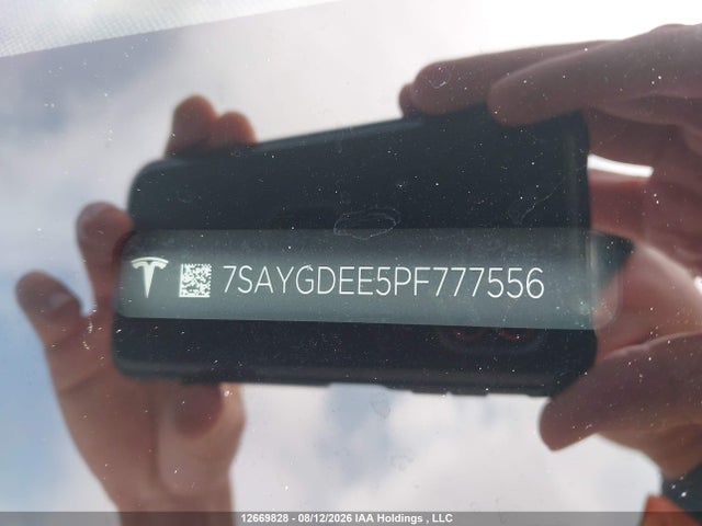 2023 Tesla Model Y მანქანა იყიდება აუქციონზე, vin: 7SAYGDEE5PF777556, აუქციონის ნომერი: 12669828