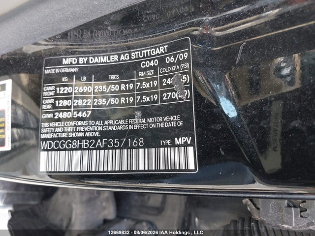Продажа на аукционе авто 2010 Mercedes-benz Glk 350, vin: WDCGG8HB2AF357168, номер лота: 12669832