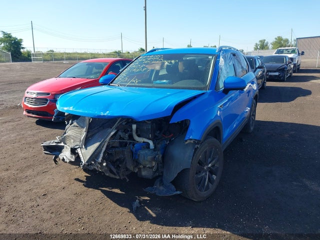 12669833 :رقم المزاد ، 3VVWX7B26NM030509 vin ، 2022 Volkswagen Taos Comfortline مزاد بيع