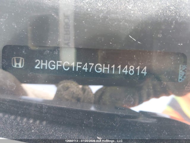2HGFC1F47GH114814 Honda Civic Ex-t