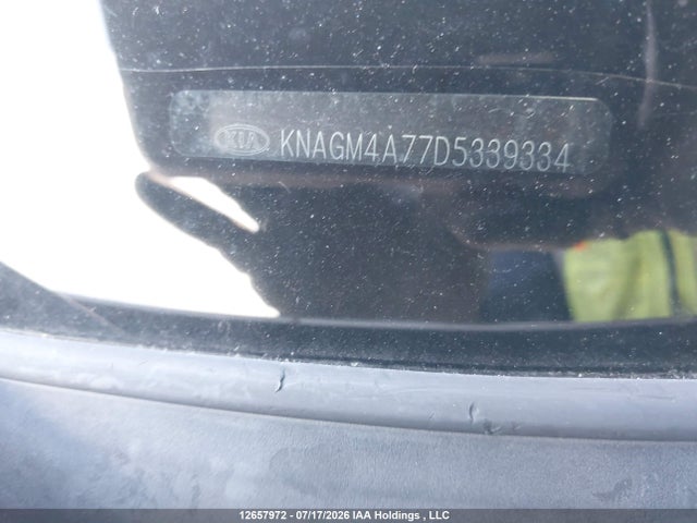 12657972 :رقم المزاد ، KNAGM4A77D5339334 vin ، 2013 Kia Optima Lx/lx+ مزاد بيع