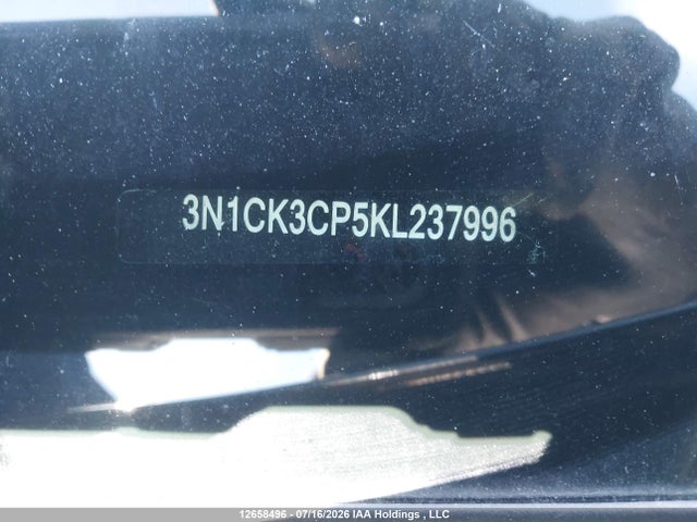 3N1CK3CP5KL237996 Nissan Micra S/sr/sv