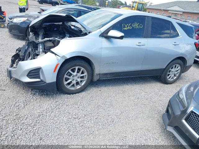 Продаж на аукціоні авто 2022 Chevrolet Equinox Lt, vin: 2GNAXUEV9N6122082, номер лоту: 12669860
