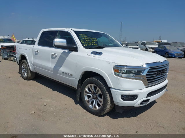 12667302 :رقم المزاد ، 1C6SRFKT5MN660169 vin ، 2021 Ram 1500 Limited Longhorn مزاد بيع