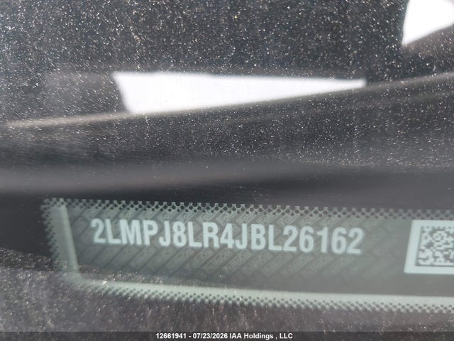 2018 Lincoln Mkx Reserve მანქანა იყიდება აუქციონზე, vin: 2LMPJ8LR4JBL26162, აუქციონის ნომერი: 12661941