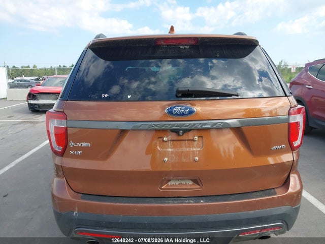2017 Ford Explorer Xlt მანქანა იყიდება აუქციონზე, vin: 1FM5K8D86HGD60709, აუქციონის ნომერი: 12648242