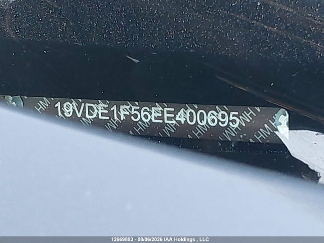 19VDE1F56EE400695 Acura ILX