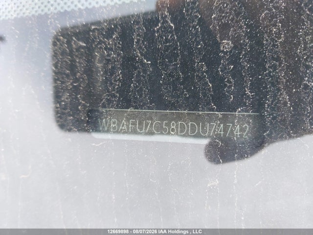 12669898 :رقم المزاد ، WBAFU7C58DDU74742 vin ، 2013 Bmw 5 Series 535i Xdrive مزاد بيع