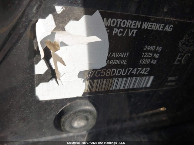 12669898 :رقم المزاد ، WBAFU7C58DDU74742 vin ، 2013 Bmw 5 Series 535i Xdrive مزاد بيع