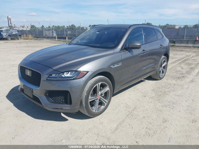 2017 Jaguar F-pace R - Sport მანქანა იყიდება აუქციონზე, vin: SADCL2BNXHA496427, აუქციონის ნომერი: 12669920