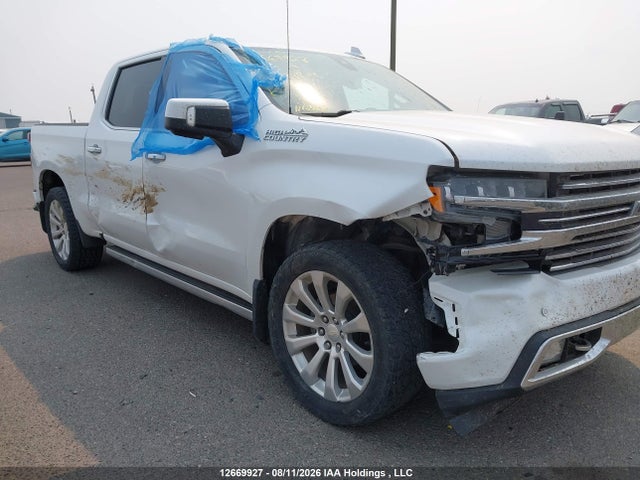 2019 Chevrolet Silverado K1500 High Country მანქანა იყიდება აუქციონზე, vin: 1GCUYHED1KZ244744, აუქციონის ნომერი: 12669927