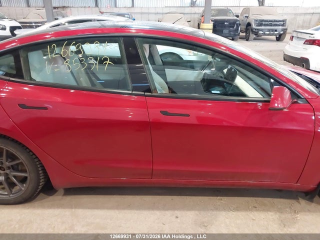 Auction sale of the 2021 Tesla Model 3 Standard Range/standard Range Plus, vin: 5YJ3E1EA0MF853317, lot number: 12669931