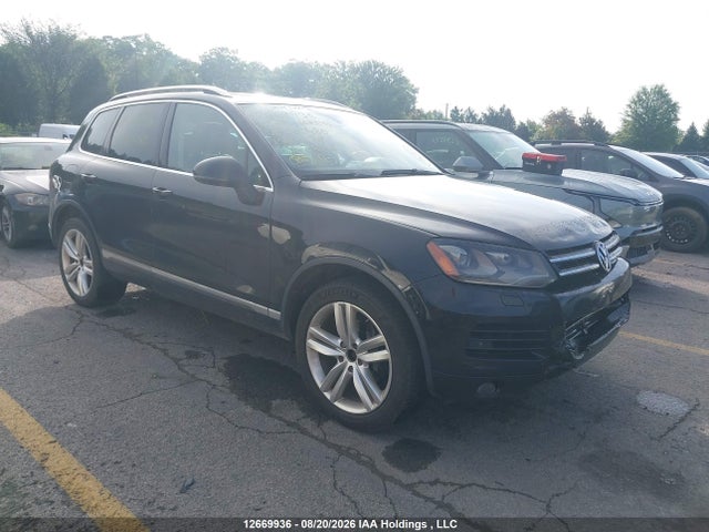 2012 Volkswagen Touareg V6 მანქანა იყიდება აუქციონზე, vin: WVGDF9BP0CD001480, აუქციონის ნომერი: 12669936