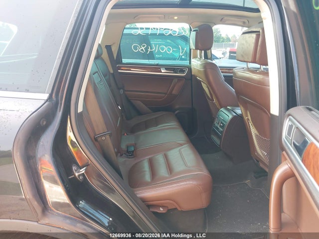2012 Volkswagen Touareg V6 მანქანა იყიდება აუქციონზე, vin: WVGDF9BP0CD001480, აუქციონის ნომერი: 12669936