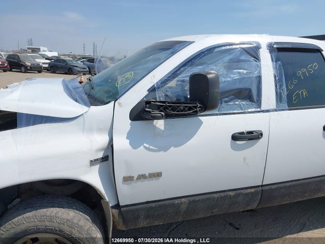 2008 Dodge Ram 1500 Slt მანქანა იყიდება აუქციონზე, vin: 1D7HU18248J142673, აუქციონის ნომერი: 12669950