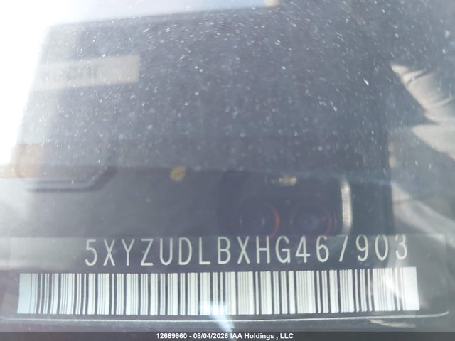5XYZUDLBXHG467903 Hyundai SANTA FE SPORT