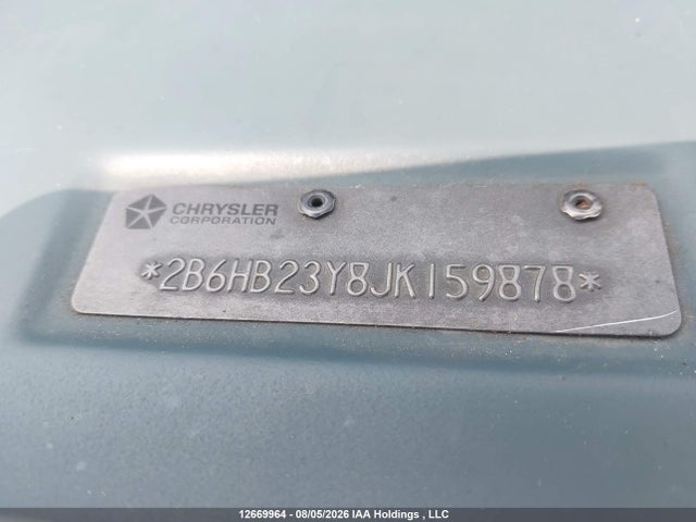 Aukcja sprzedaży 1988 Dodge Ram Van B250, vin: 2B6HB23Y8JK159878, numer aukcji: 12669964