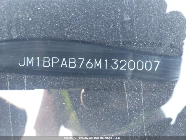 JM1BPAB76M1320007 Mazda Mazda3 Gx