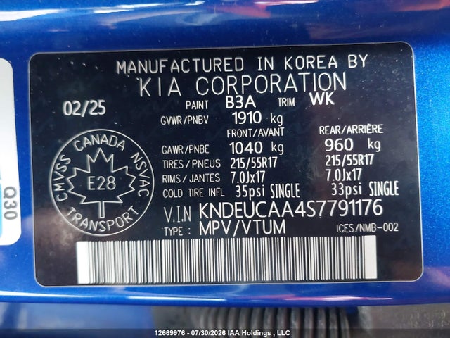 KIA SELTOS S 2025 KNDEUCAA4S7791176 Image 19