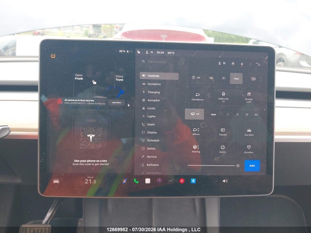 Tesla Model Y 2022 7SAYGDEE8NF465907 Image 7