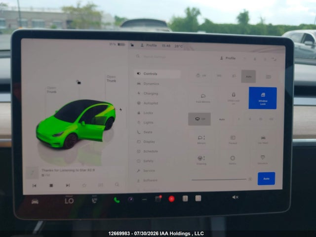 Tesla Model Y 2022 7SAYGDEE9NF484143 Image 7