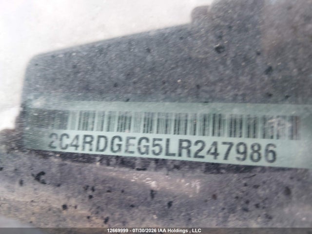 Dodge Grand Caravan Gt 2020 2C4RDGEG5LR247986 Image 18