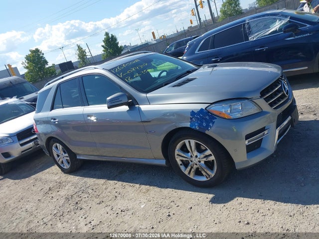 2012 Mercedes-benz Ml 350 Bluetec 4matic მანქანა იყიდება აუქციონზე, vin: 4JGDA2EB0CA074307, აუქციონის ნომერი: 12670008