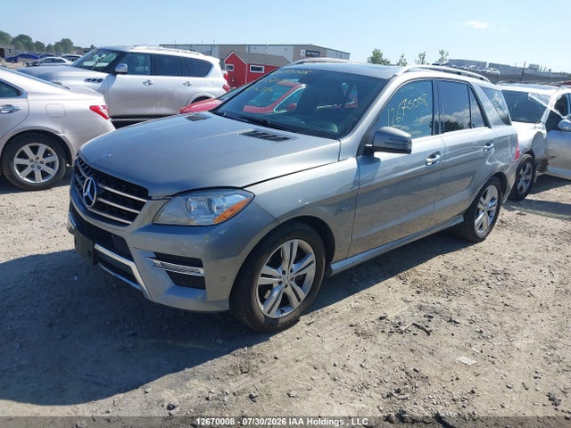 2012 Mercedes-benz Ml 350 Bluetec 4matic მანქანა იყიდება აუქციონზე, vin: 4JGDA2EB0CA074307, აუქციონის ნომერი: 12670008