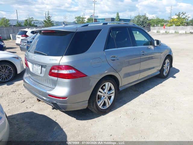 2012 Mercedes-benz Ml 350 Bluetec 4matic მანქანა იყიდება აუქციონზე, vin: 4JGDA2EB0CA074307, აუქციონის ნომერი: 12670008