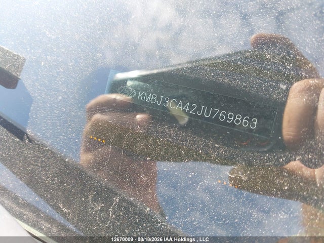 KM8J3CA42JU769863 Hyundai Tucson Se 2.0l
